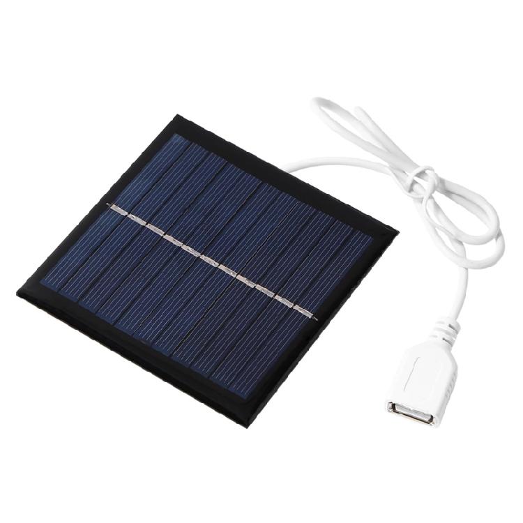 

USB Мини-солнечная панель Высокоемкий аккумуляторный блок питания от солнечной энергии Солнечное зарядное устройство 1