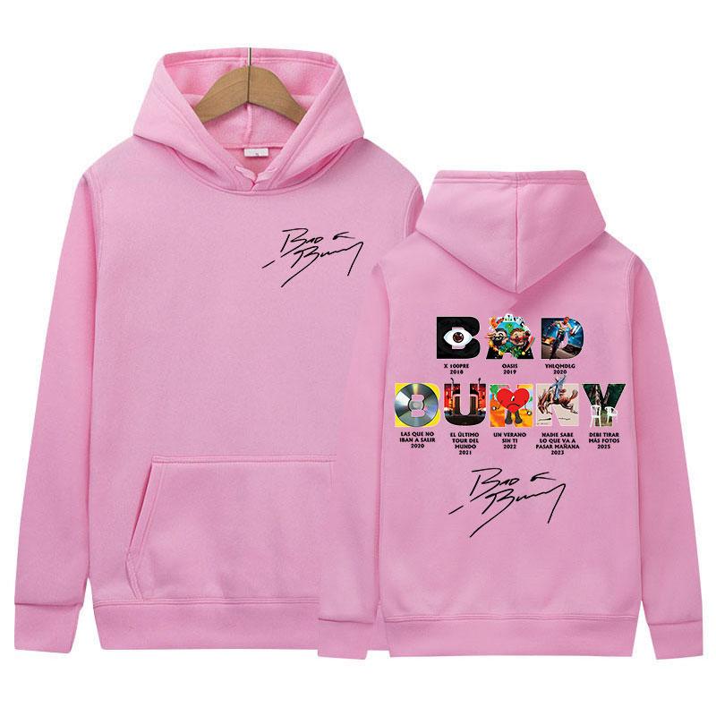 Rapper DeBi TiRAR MaS FOToS DTMF Tour 2025 New Album Hoody Bad Bunny Mens Vintage Sweatshirt Casual Oversized Hoodies Streetwear