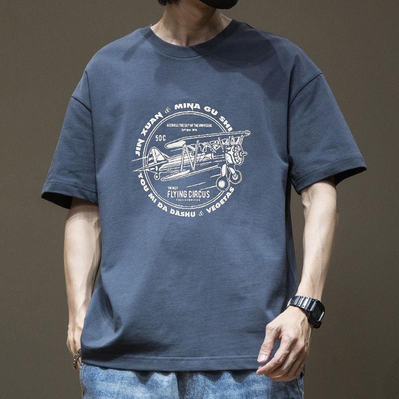 GMXIA Men's Fashion Casual Summer Spring Tops & T-shirts