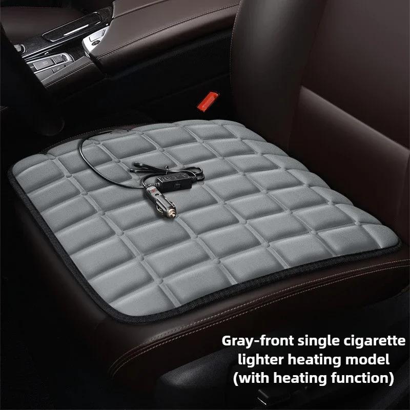 Housse chauffante pour siège de voiture électrique 12V, avec 3 vitesses, coussin chauffant à température réglable, chauffe-siège d'hiver pour véhicule