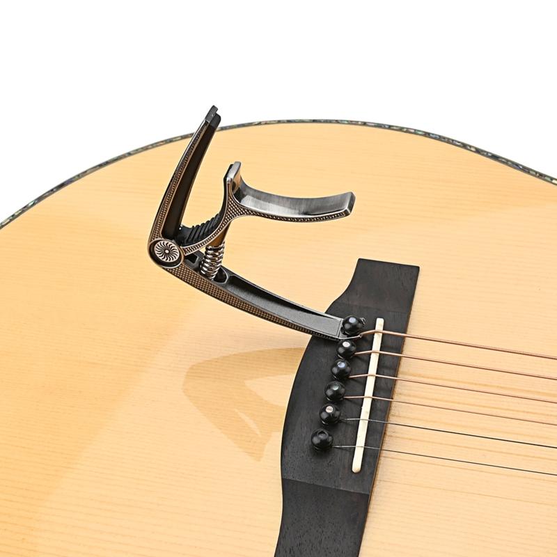 Guitar Capo Zinc Alloy Guitar Tunings Tone Clip for 6 Strings Acoustic Electric Ukulele Banjo Mandolin Bass Instruments