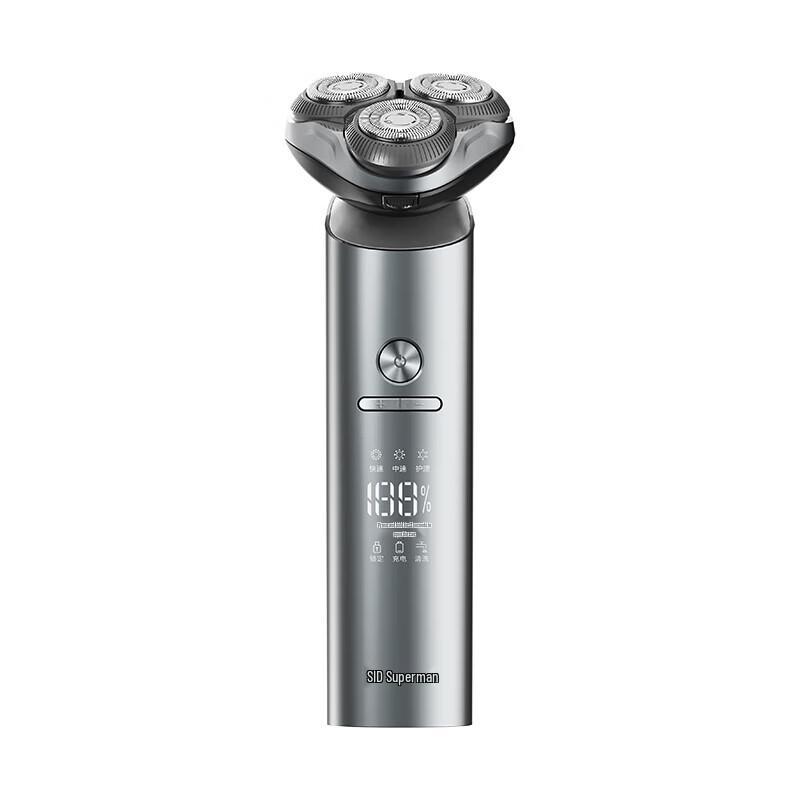 SID Superman Men s Electric Rotary Shaver RS7368 CN plug (adapter included)