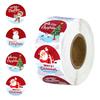 500pcs/roll Merry Christmas Label Stickers Cartoon Santa Claus Xmas Tree DIY Gift Box Baking Package Sticker New Year Decor