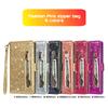Glitter Leather Case for Samsung Galaxy A17 A16 A56 A36 A15 A05S A25 A35 A55 A14 A34 A54 A13 A33 A53 Zipper Flip Wallet Cover