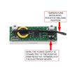 DIY Digital Tube LED Electronic Clock Time Car Thermometer Voltage Meter Monitor