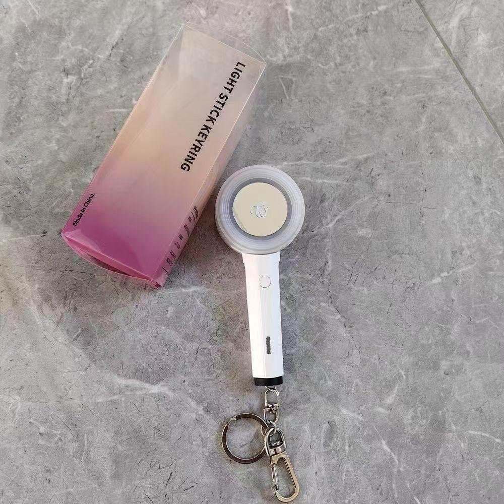 Stray Kids In Stock 3Rd Gen Mini Lightstick Keychain Candy Bong Color Changing Glowing Pendant Kpop Fans Merch Twice