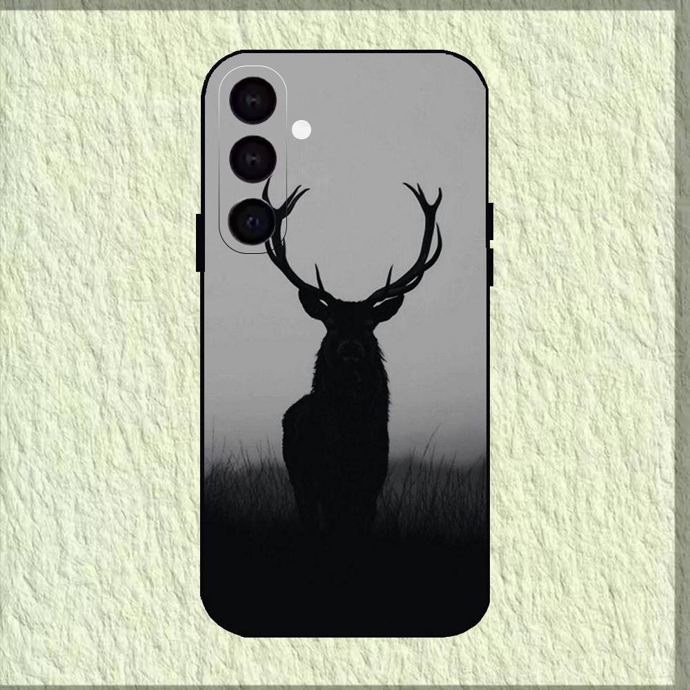 Elk In my Dream Phone Case For Samsung Galaxy A20,21s,22,31,32,52,53,72,73,80,91 Soft Black Shell