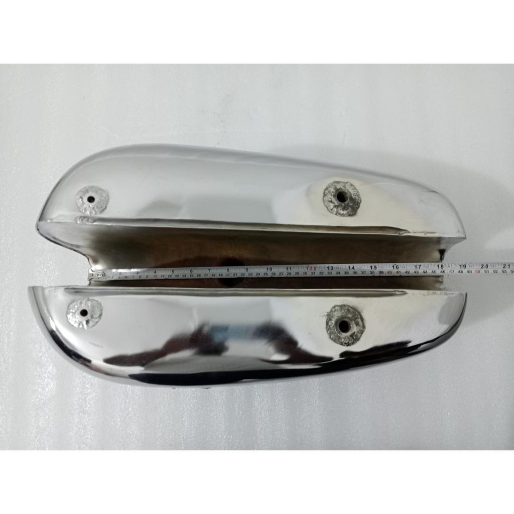 BSA A65 2 Gallon Aluminium Alloy Gas Fuel Tank + Cap +Side Badges |Fit For
