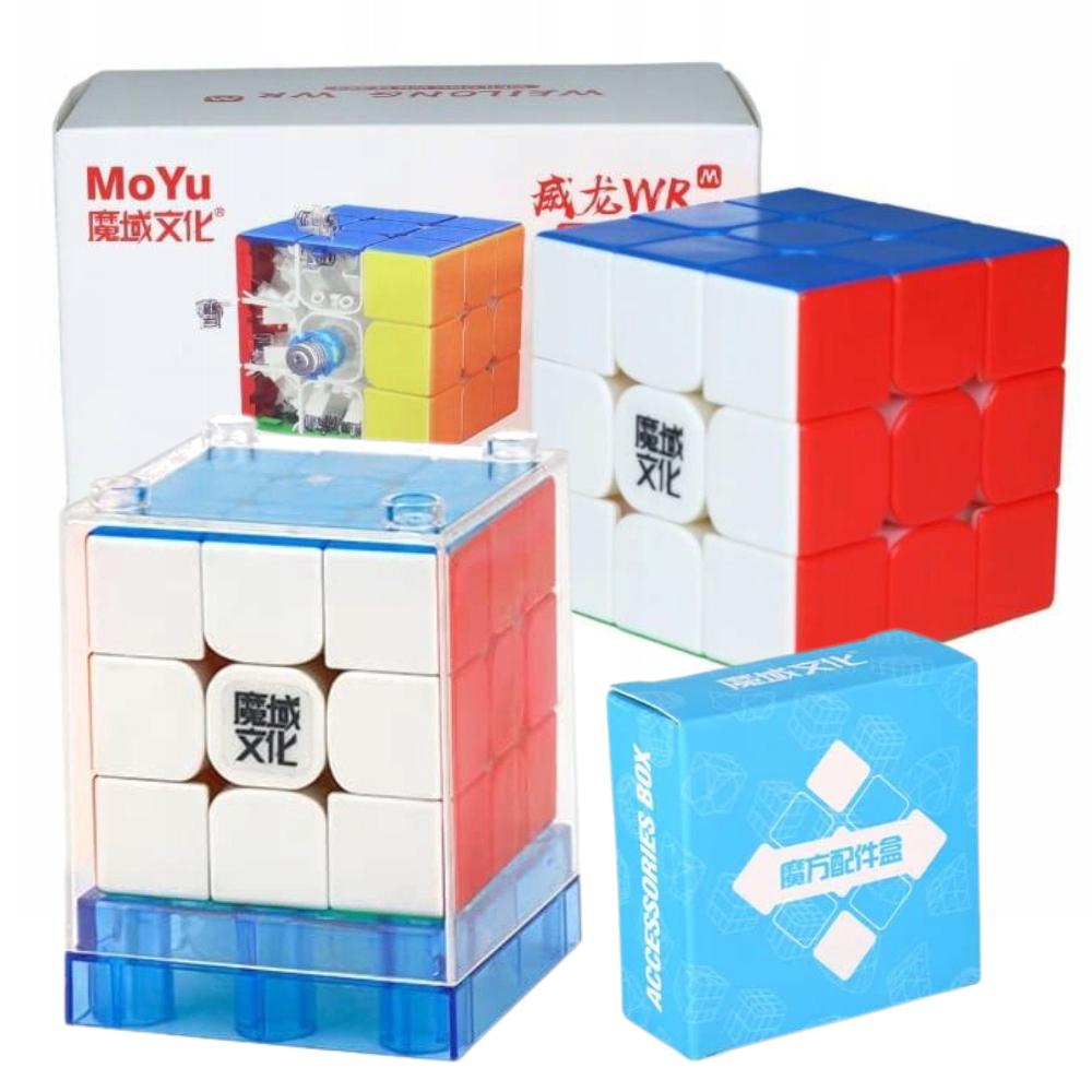 Multicolored cube for professionals, gift idea, Christmas, 3x3x3 layout