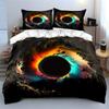 Abstract Art Decor Set For Home Multiple Sizes Kid'S And Adults' Bedroom Exquisite 3Pc Bedding Set, Gift