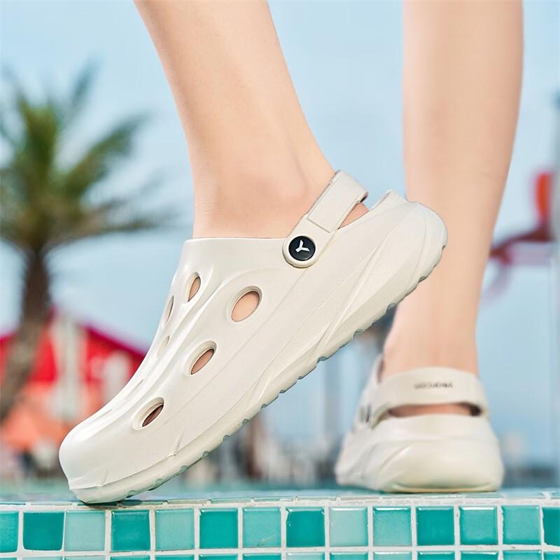 Yrkoon Men's Breathable Summer Clogs Beach Sandals