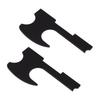 2PCS   Stand Wall Mount Holder Acrylic Easy Installation Wand Stand for Wand Cosplay