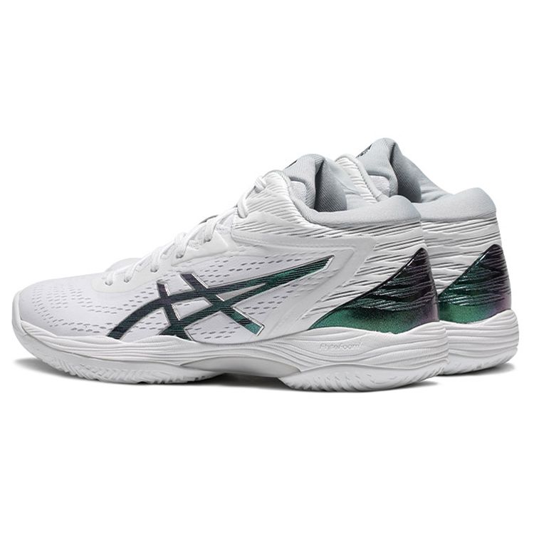 Asics Gelhoop V14 White Prism Green Unisex Sneakers 1063A050-103