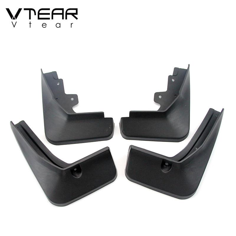 

Vtear Fender анти-грязный чехол аксессуары вспышки брызговики защита от брызг отделка автомобиля внешние декоративные детали для Changan чёрный