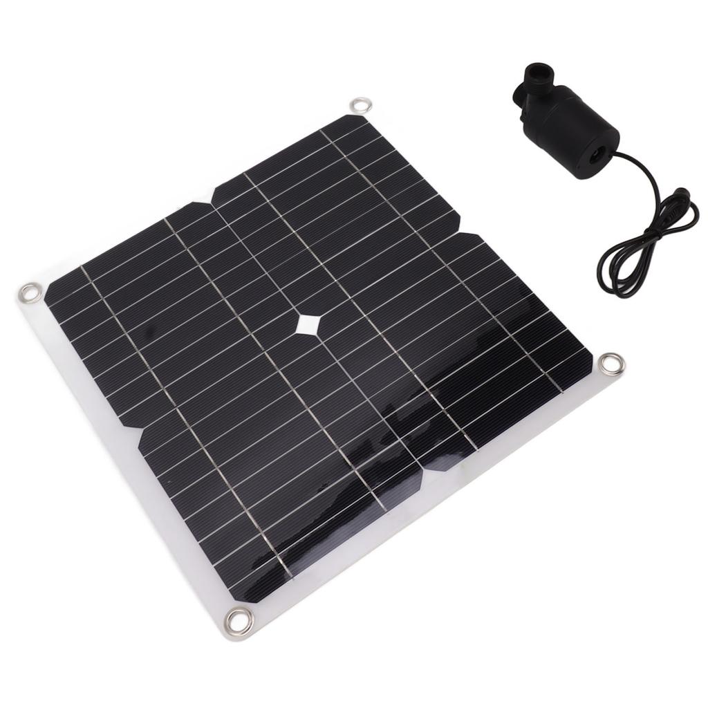 Solar Water Pump Kit Water Fountain Flower Irrigation Pump DC12V 22W with 100W Solar Panel