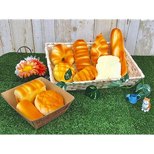 (SHOP SHIMATARO) Jumbo Squeeze Big Bread Set Variety 10-Piece Set Fluffy Honey Interior Big Squeeze Squeeze