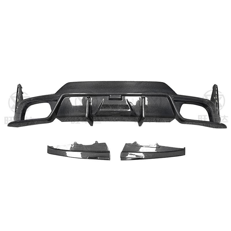 BMW 3 Series G20/G28 Carbon Fiber Rear Diffuser & Bumper Spoiler