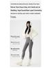 Damen Shark Slim-Fit Samtgefütterte Warme Baumwoll-Yogahose - Herbst/Winter Kollektion 2025