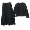 unused NEW BALANCE Skirt suit Setup S black Brand new with tags Women Used