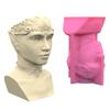King Queen Portrait Silicone Pot Mold Succulent Flowerpot Clay Cement Plaster Molds DIY Home Garden Flower Pots Mould