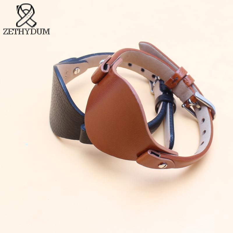 Echtes Leder Uhrenarmband 8mm Kleine Größe Uhrenarmband für Fossil ES4119 ES4176 ES3262 3077 Uhrenarmbänder Armbanduhren Band mit Matte