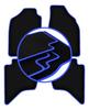 CARLUX-BLUE Car Mats For: Ford Ranger MK2 Pickup (2007-2012)