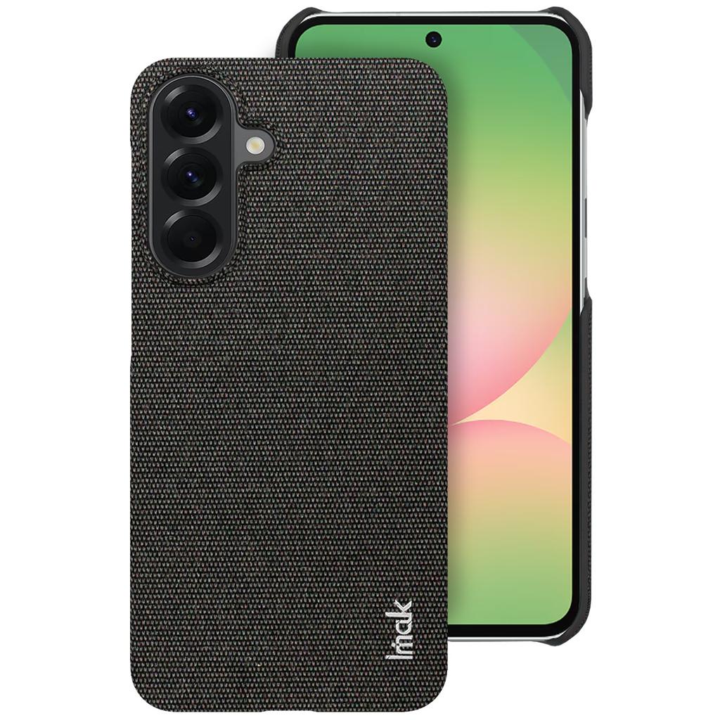 IMAK Ruiyi Series for Samsung Galaxy A57 5G Case Fabric Texture Leather + PC Phone Back Cover