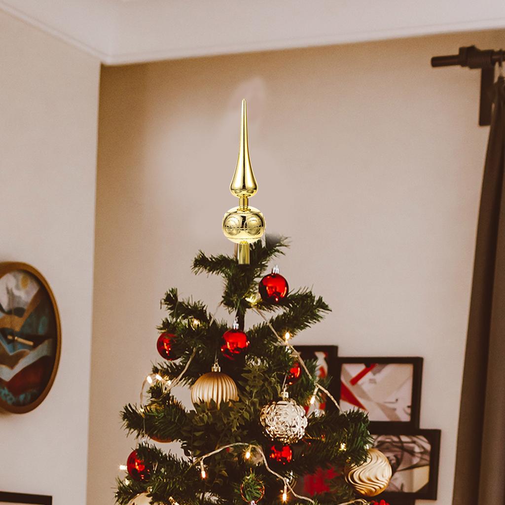 Weihnachtsbaum-Dekoration, Büro, Weihnachtsschmuck, Spitzen, Fliege, Baumkrone, zwei tolle Party-Dekorationen, Kunststoff, breite Verwendung, Hotel