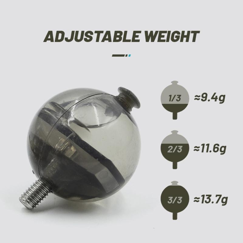 Universals Water Fillable Fishing Dispenser Adjustable Sinking Suitable for Hobbyists And Specialists