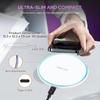 60W Fast Wireless Charger Pad Stand Phone Qi Wireless Charging Dock Station Induction Chargers For Phone 14 13 12 11 Android Phone