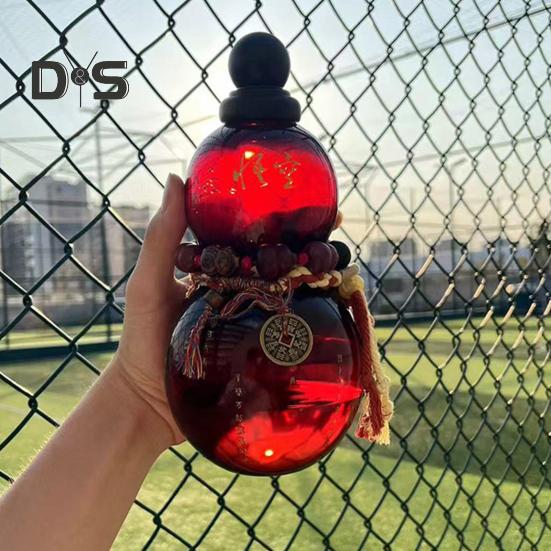 

Бутылка для воды из тыквы 28 унций Тритановая спортивная фляжка с ремешком на талию веревка чашка кисть подвеска DIY наклейка не содержит бисфенол А герметичный многоразовый контейнер для напитков