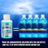 Concentrated Crystal-Coating Liquid for Car Glass - Windshield Wiper Fluid, Keeps Surfaces Smooth, Rain-Proof, and Anti-Fog, Streak-Free, Q