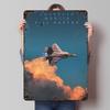 F22 Rapter Lockheed Martin Metal Poster Customized Wall Art Retro Vintage Tinplate Signs for Man Cave Bedroom Decoration Gaming