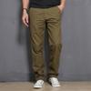 Men's Plus Size Pure Cotton Casual Pants - Spring/Autumn Trendy Workwear 2024