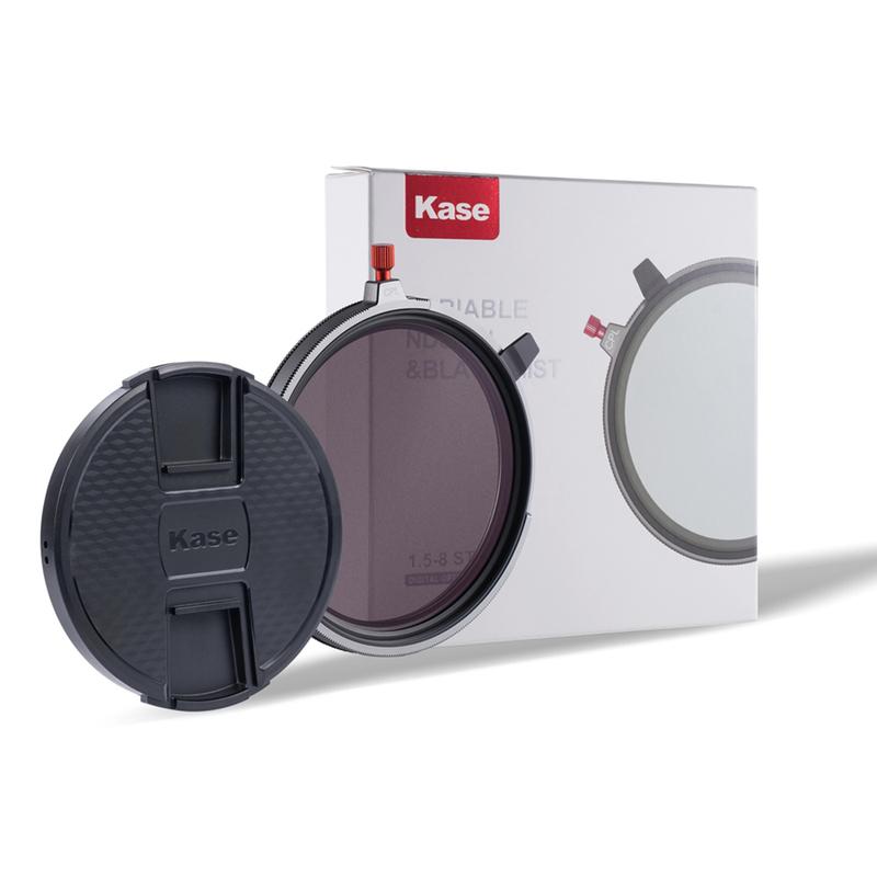 Kase Variable ND 1.5-8 & CPL & Black Mist Filter Neutral Density for Canon Sony Nikon Fujifilm Camera Landscape Photography 43mm