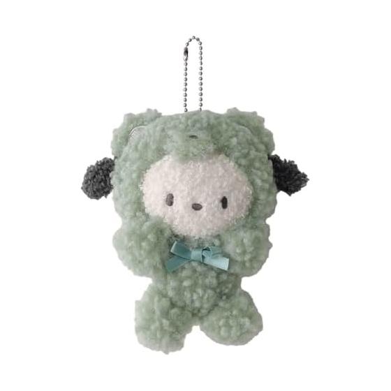 ZY0589 With SanrioMC Kumamoko Pochacco F Sanrio Charm Keychain Mascot Ball Chain Pochacco
