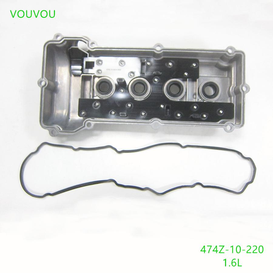 Car accessories engine parts 474Z-10-220 cylinder head cover for Haima 2 M3 M5 M6 S5 1.5 1.6 N30G N05G 474Q not for Turbo 1.5T