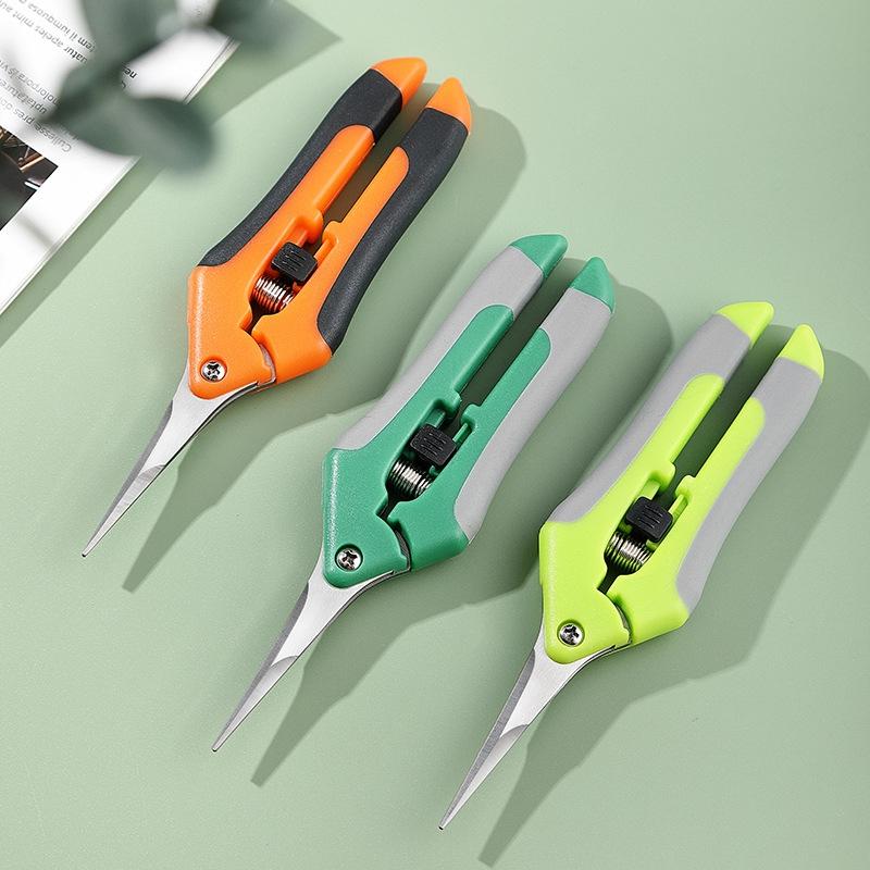 3pcs Professional Gardening Shears Stainless Steel Branches Fruit Trees Flowers Household Pruning Tools Scissor Tool