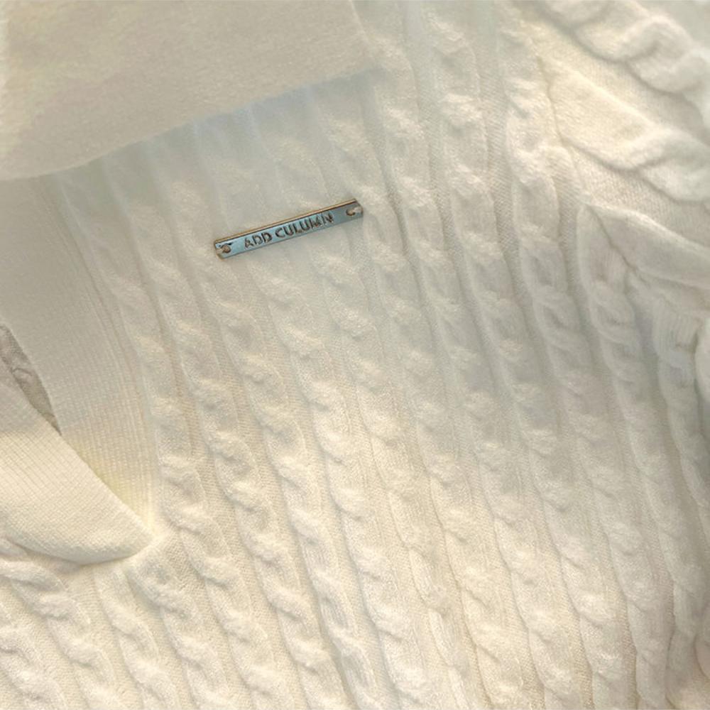 Ice Silk Top with A Small Fragrance and Temperament. Ice Silk Short Sleeved T-shirt for Women In Summer, New Casual Texture with A Unique Collar