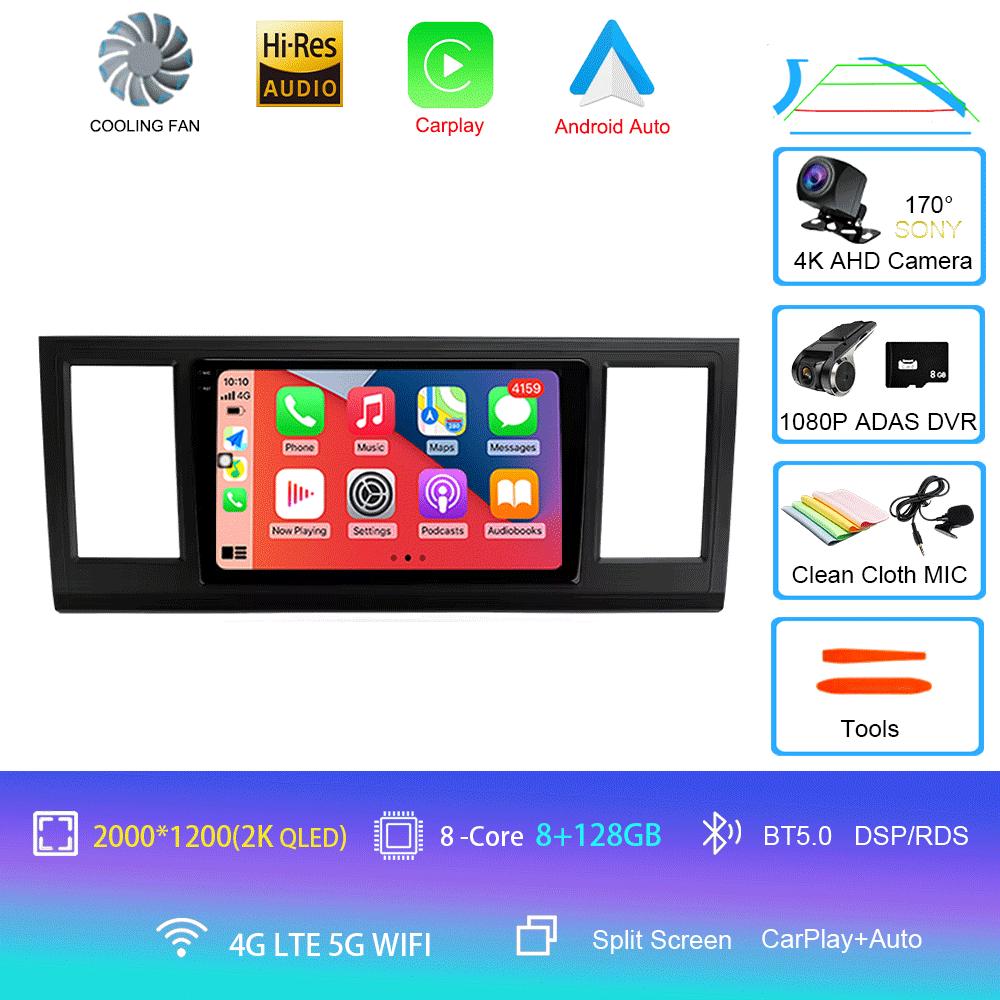 Radio Auto Android 14 Carplay Auto Player Multimedia Pentru Volkswagen Caravelle 6 T6.1 T6 2015-2020 Autoradio Stereo 2din Unitate Principală