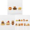 Cub Bakery Capybara Bread Qmeng Miniature Toy Model Decoration Gift Holiday