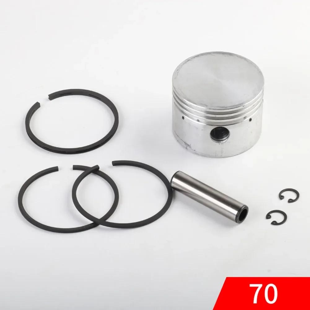 High Performance Air Compressor Piston Kit with Essential Accessories Including Pins and Circlips for Effective Repairs