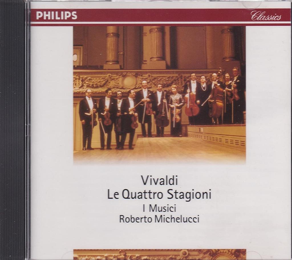 CD I MUSICI ENSEMBLE, VIVALDI; MICHELU - Vivaldi: The Four Seasons PHCP9521 Japan Classical Used