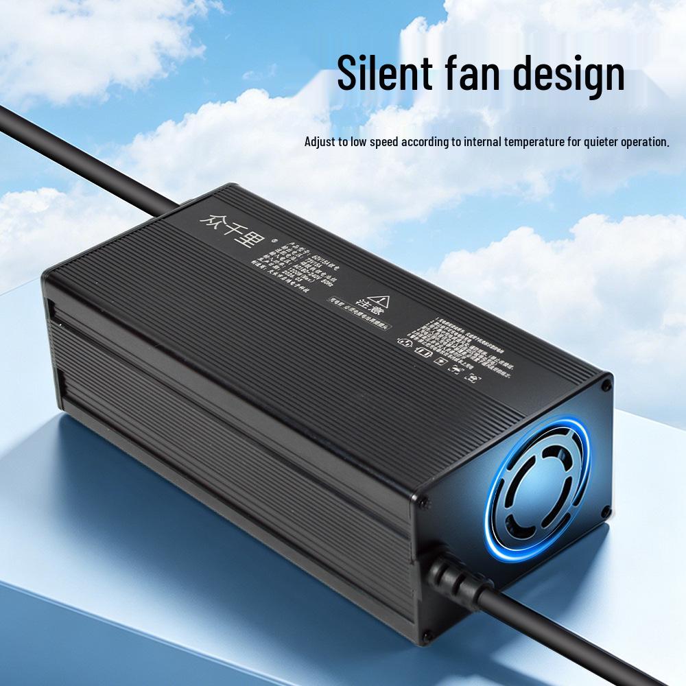 High-Power EV Charger: Fast Lithum Battery Charging with Digital Display & One-Key Repair