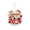 Christmas Ornament Cartoon Santa Claus Snowman Reindeer 2D Acrylic Christmas