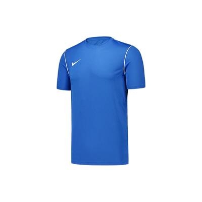 Camiseta de Treino de Futebol Manga Curta Gola Redonda Masculina Tops Azul BV6883-463