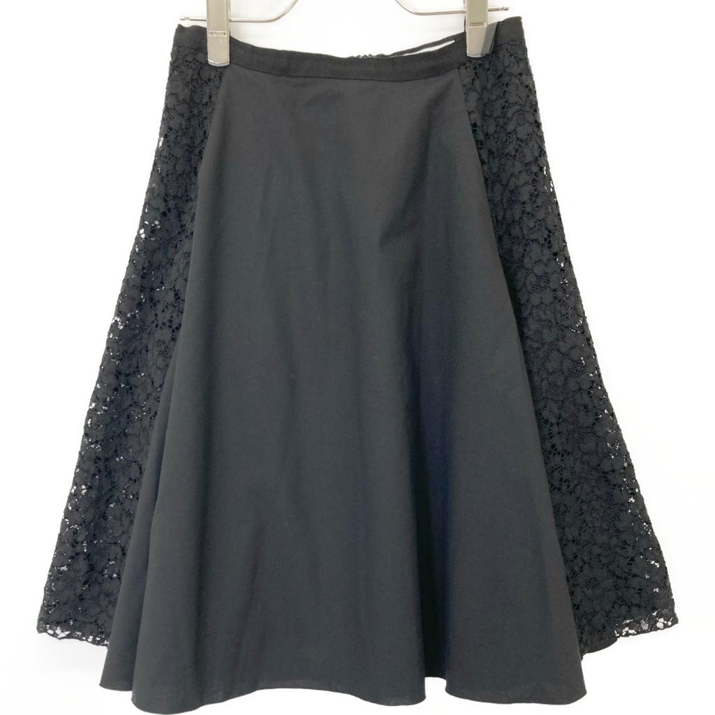 FOXEY 39321 Blacksite Lace Parisienne Skirt Skirt 38 blackUsed
