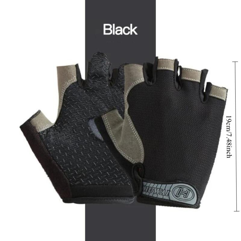 Cycling Half-finger Gloves Breathable Non-slip Fingerless Sport Gloves Bicycle Gloves Unisex Tactical Gloves Cycling Equipment