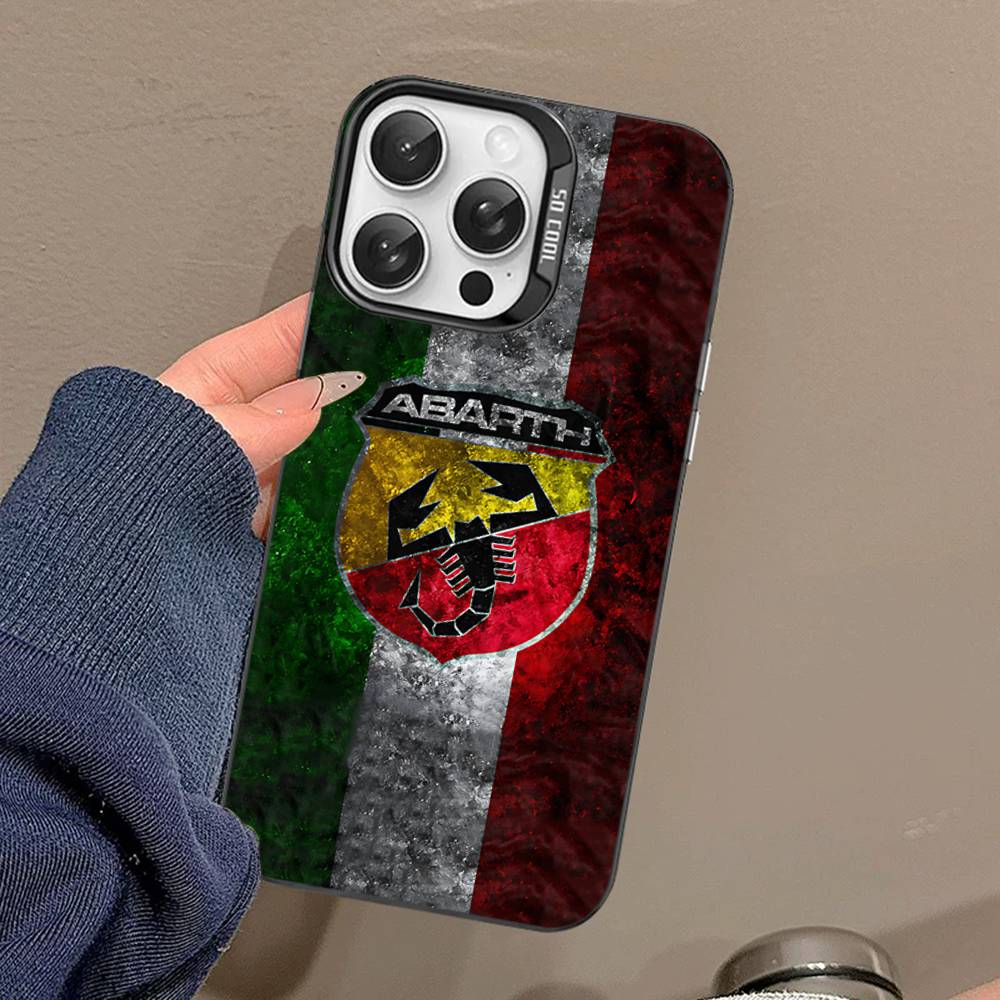 A-AbarthS-S LOGO Phone Cases For IPhone 17 16 15 14 13 12 11 Plus Pro Max Pro Color Matte Cover