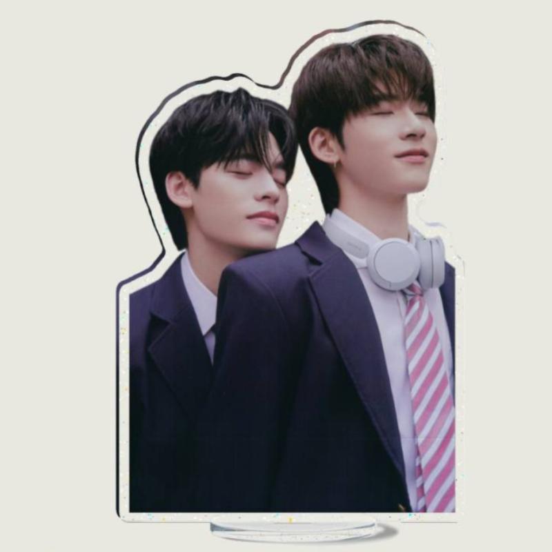 Porteetee Teeteepor 12cm Stand Up Thai TV Your Sky Duang with You Drama Stills Humanoid Stop Sign Vehicles Car Decor Ornaments
